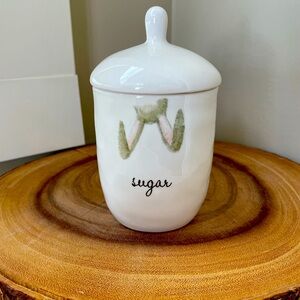 Rae Dunn Artisan Collection Bunny Sugar Jar Canister‎